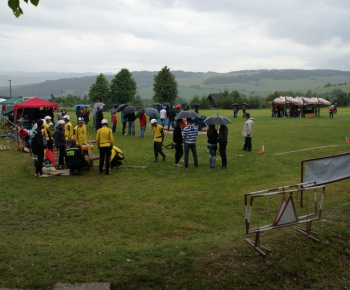 Nočná hasičská súťaž 2012