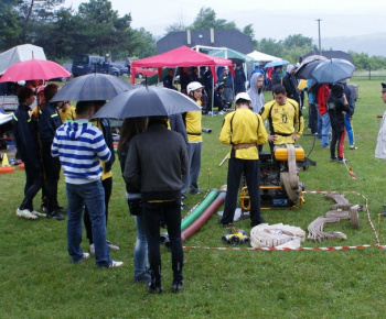 Nočná hasičská súťaž 2012