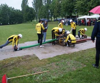 Nočná hasičská súťaž 2012