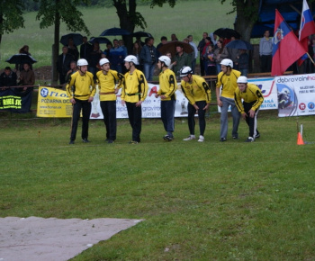 Nočná hasičská súťaž 2012