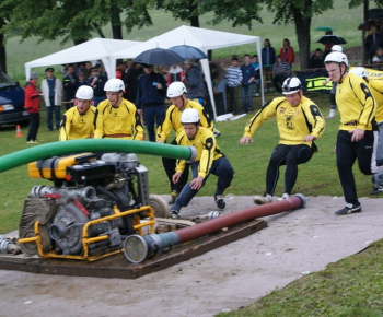 Nočná hasičská súťaž 2012