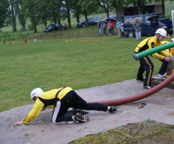 Nočná hasičská súťaž 2012