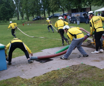 Nočná hasičská súťaž 2012