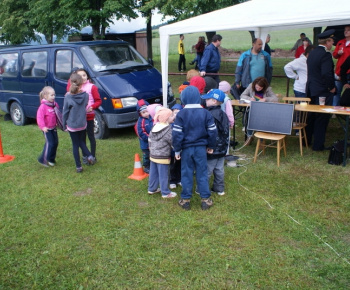 Nočná hasičská súťaž 2012