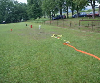 Nočná hasičská súťaž 2012