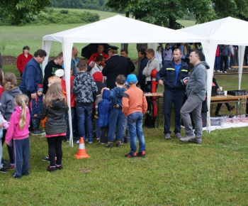 Nočná hasičská súťaž 2012