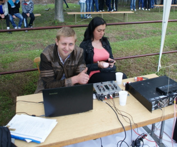 Nočná hasičská súťaž 2012