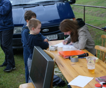 Nočná hasičská súťaž 2012