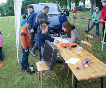 Nočná hasičská súťaž 2012