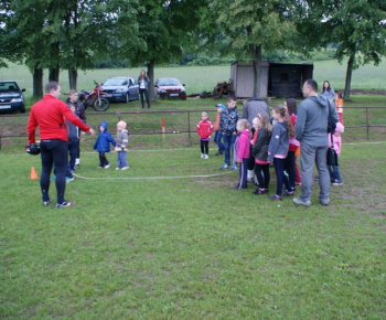 Nočná hasičská súťaž 2012