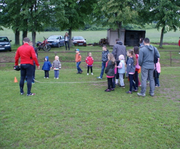 Nočná hasičská súťaž 2012