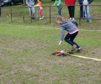 Nočná hasičská súťaž 2012