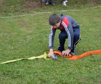 Nočná hasičská súťaž 2012