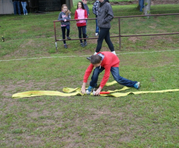 Nočná hasičská súťaž 2012