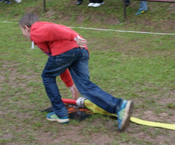 Nočná hasičská súťaž 2012