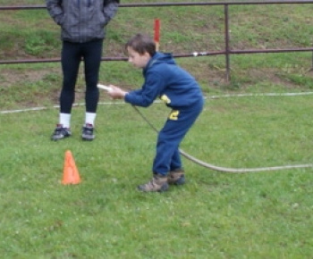 Nočná hasičská súťaž 2012