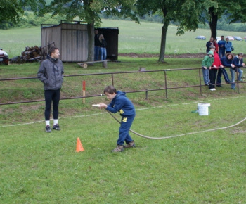 Nočná hasičská súťaž 2012
