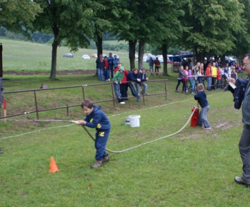 Nočná hasičská súťaž 2012