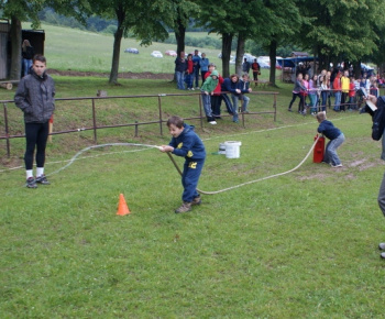 Nočná hasičská súťaž 2012
