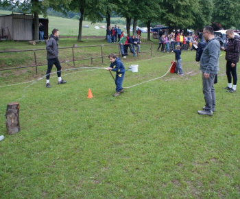Nočná hasičská súťaž 2012
