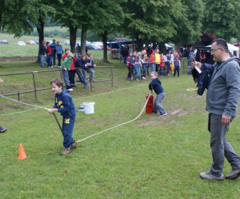 Nočná hasičská súťaž 2012