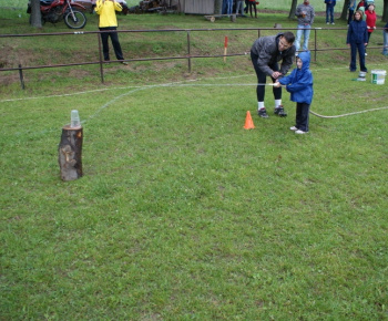 Nočná hasičská súťaž 2012