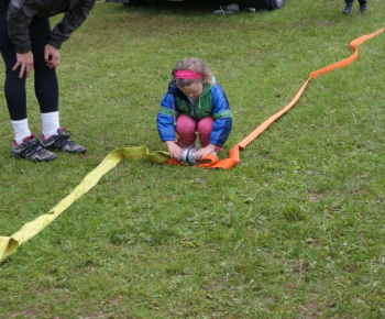 Nočná hasičská súťaž 2012