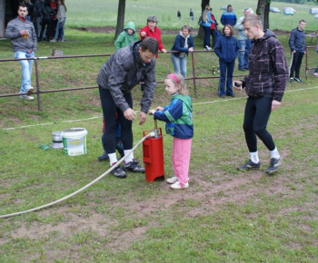 Nočná hasičská súťaž 2012