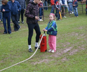 Nočná hasičská súťaž 2012