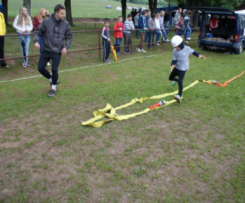 Nočná hasičská súťaž 2012