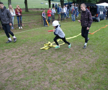 Nočná hasičská súťaž 2012