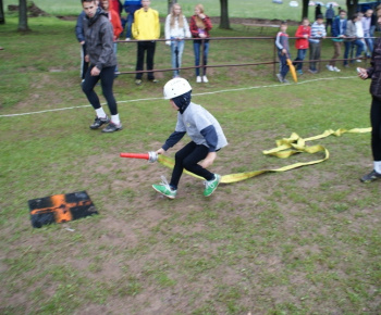 Nočná hasičská súťaž 2012