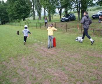 Nočná hasičská súťaž 2012