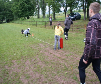 Nočná hasičská súťaž 2012