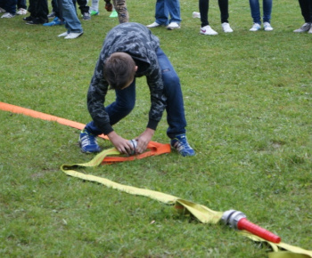 Nočná hasičská súťaž 2012
