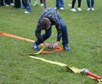 Nočná hasičská súťaž 2012