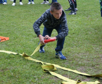 Nočná hasičská súťaž 2012