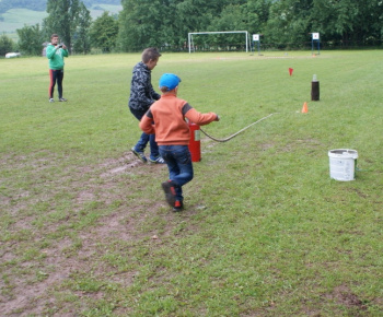 Nočná hasičská súťaž 2012