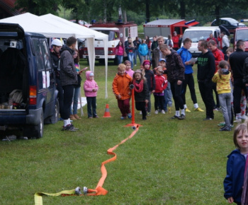 Nočná hasičská súťaž 2012