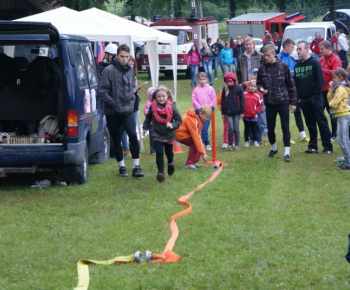 Nočná hasičská súťaž 2012