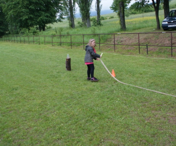 Nočná hasičská súťaž 2012