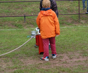 Nočná hasičská súťaž 2012