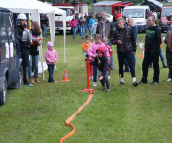 Nočná hasičská súťaž 2012