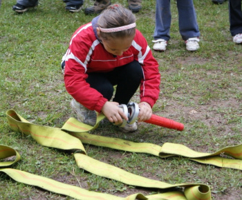 Nočná hasičská súťaž 2012