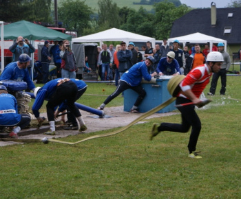 Nočná hasičská súťaž 2012