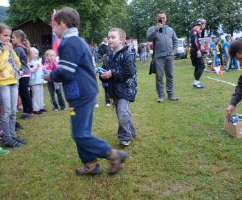Nočná hasičská súťaž 2012