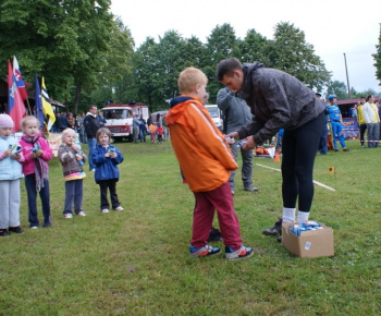 Nočná hasičská súťaž 2012