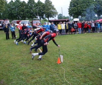 Nočná hasičská súťaž 2012