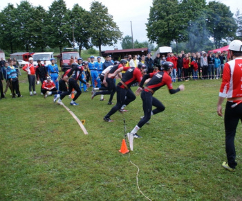Nočná hasičská súťaž 2012