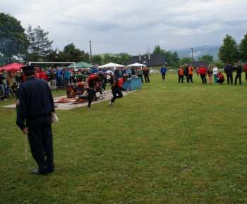 Nočná hasičská súťaž 2012